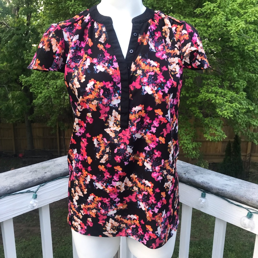 Flowered blouse